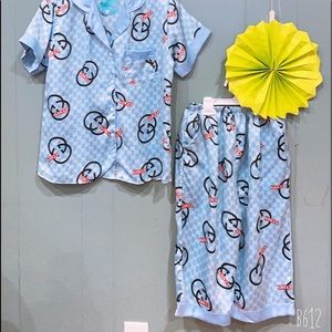 Haft knee sleeping set